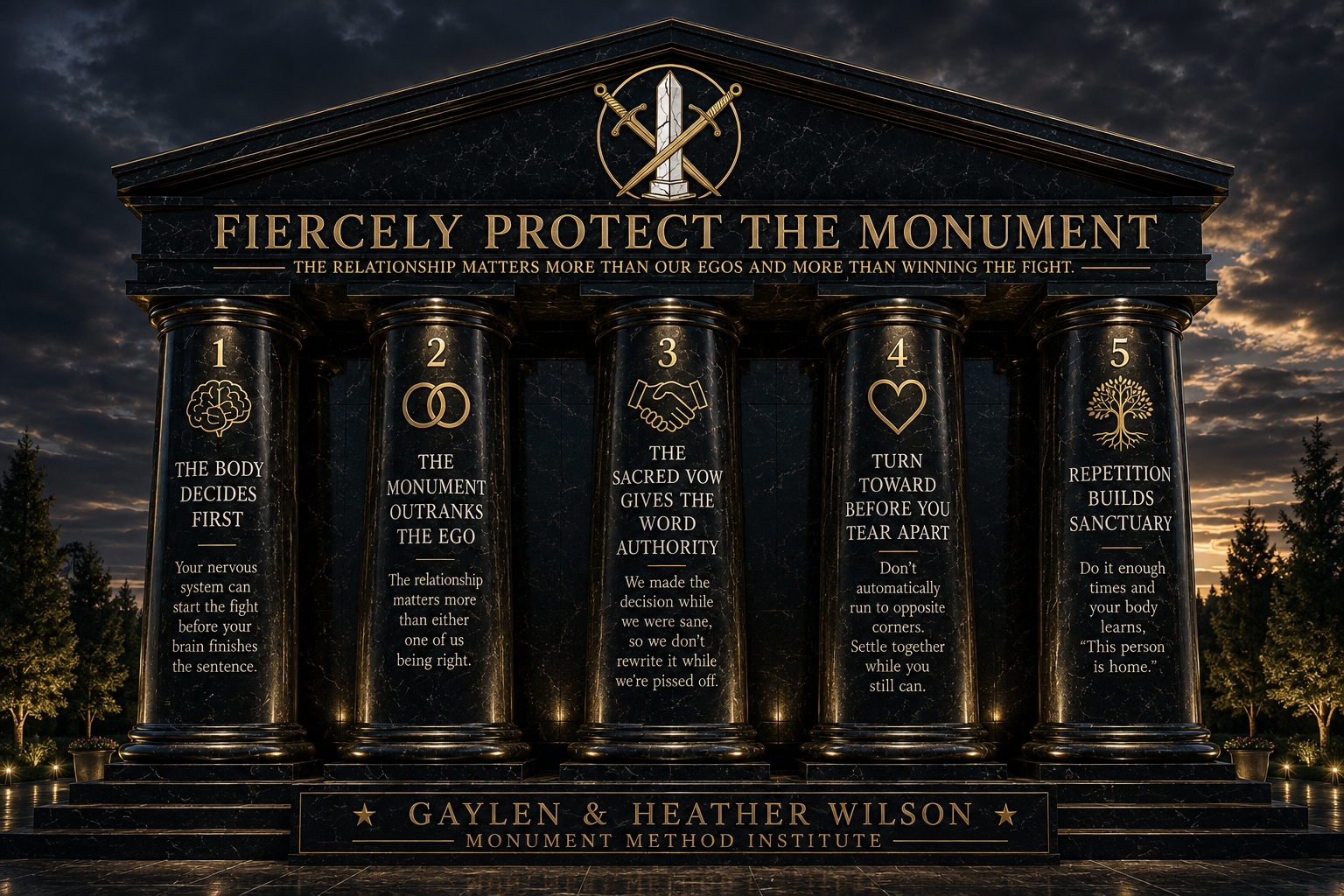 The Five Pillars of the Monument Method, enlarged